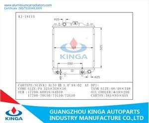 High Cooling Efficient Auto Parts Radiator For Suzuki Alto