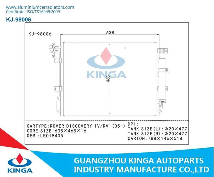 ROVER DISCOVERY IV/RV'(05-) OEM:LR018405